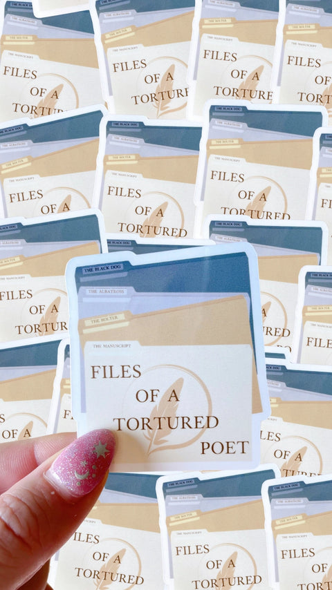 Poet Files Sticker