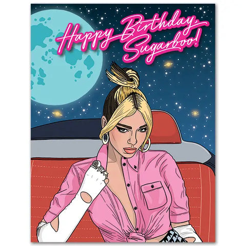 Dua Lipa Birthday Card