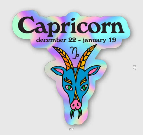Holographic Zodiac Sign Stickers