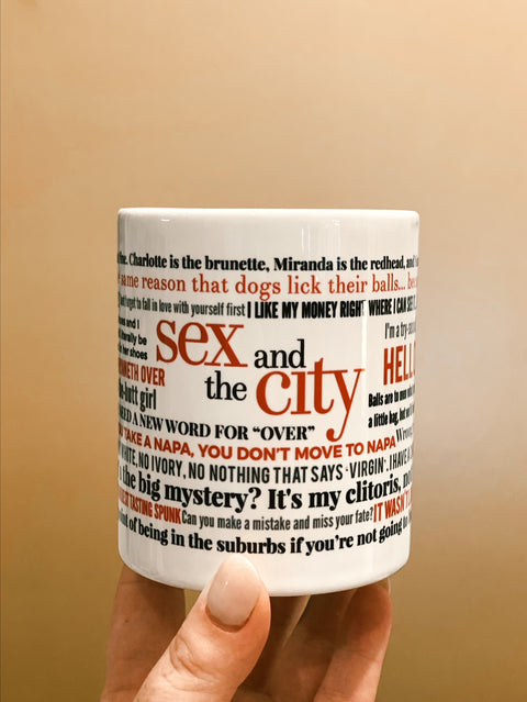 Sex & The City Quotes Mug