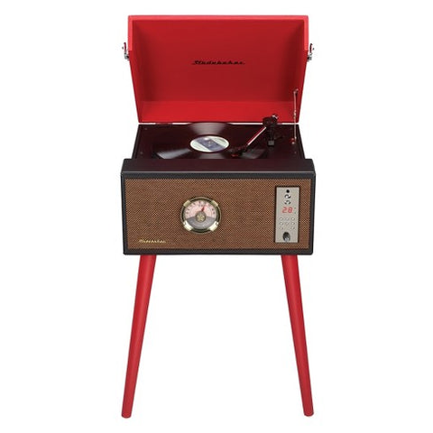 Studebaker Record Player with Legs (Red)