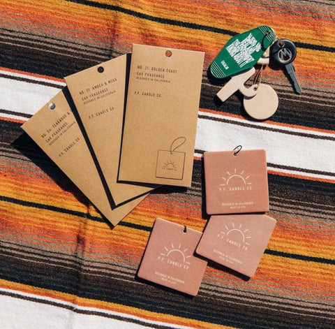 P.F. Candle Car Fresheners