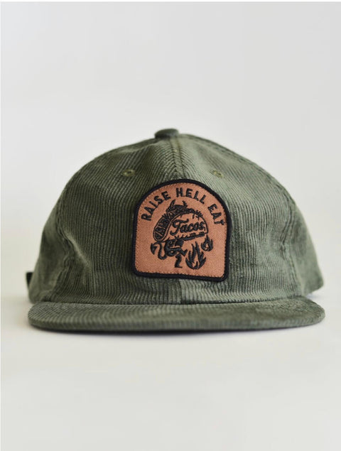 Raise Hell Eat Tacos Hat