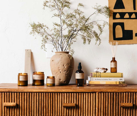 Amber + Moss Candle