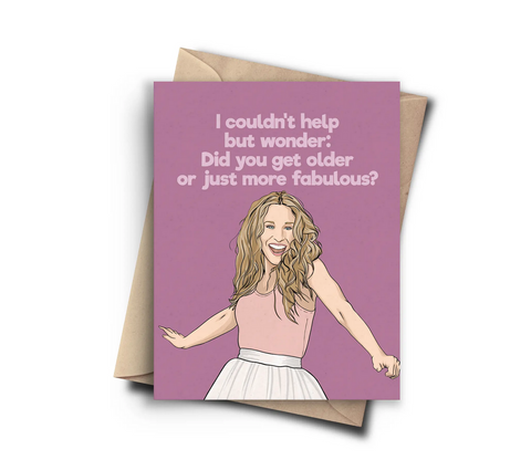 Sex & the City Birthday Card