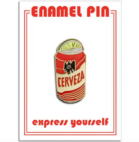 Tecate Lime Wedge Pin