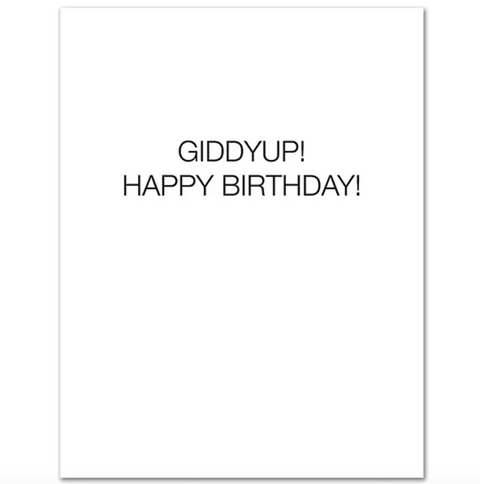 Lexi Dust Yourself Off Birthday Card