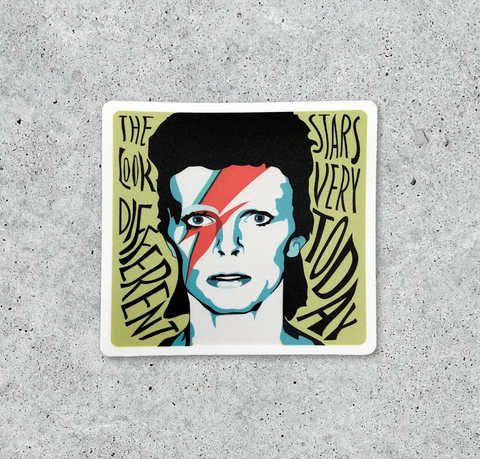 Bowie Sticker