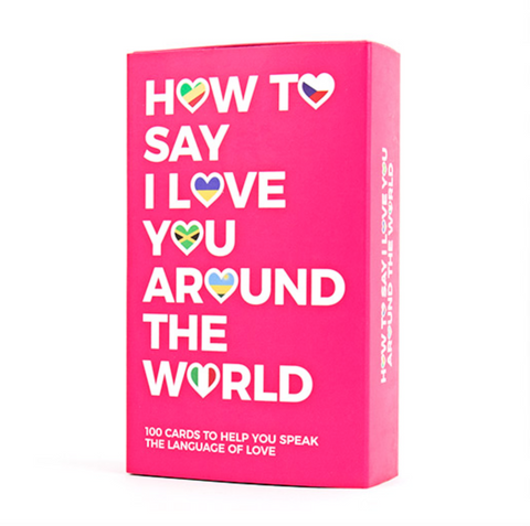  How to Say I Love You Around the World Cards
