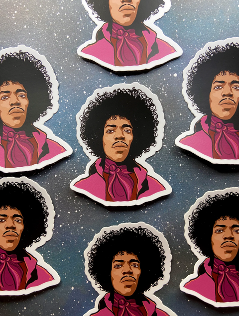 Jimi Hendrix Sticker