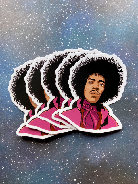 Jimi Hendrix Sticker