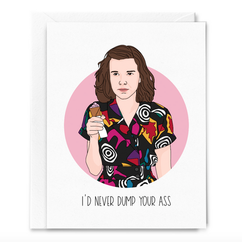 Eleven Stranger Things Card