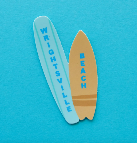 Wrightsville Beach Surfboards Sticker