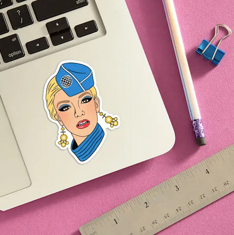 Britney Toxic Sticker