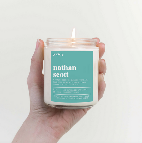 One Tree Hill Boys Candles