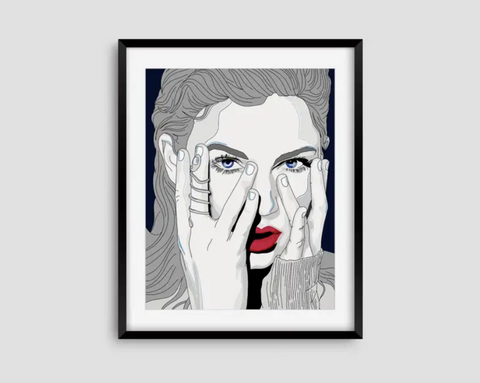 Taylor Swift Reputation 8x10 Print