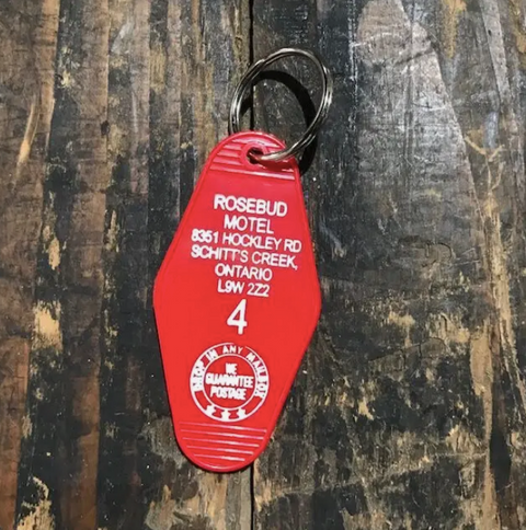 Rosebud Motel Key Tag
