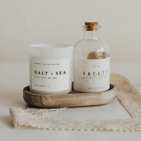 Salt and Sea Candle