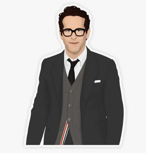Ryan Reynolds Sticker