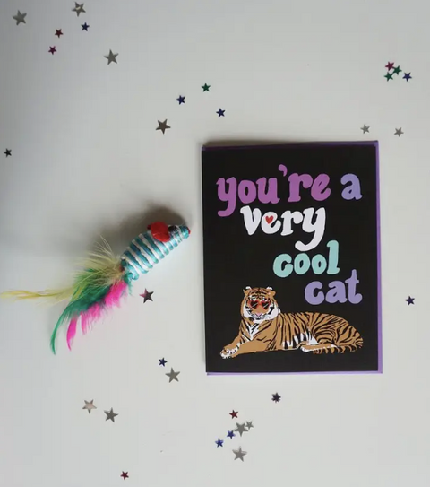 Very Cool Cat Card