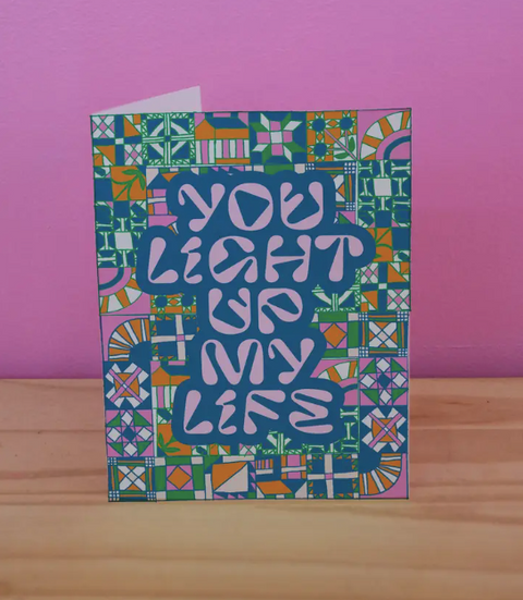 Light Up My Life Card