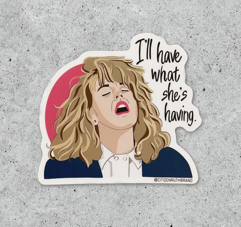 When Harry Met Sally Sticker