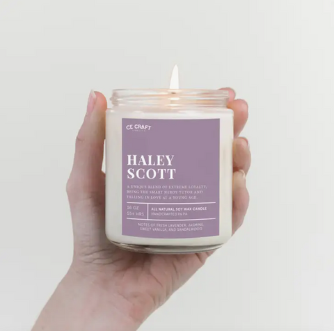 One Tree Hill Girls Candles