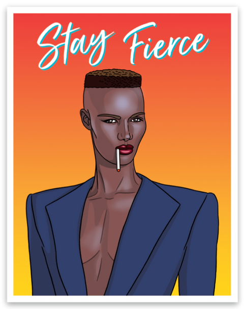 Grace Jones Sticker