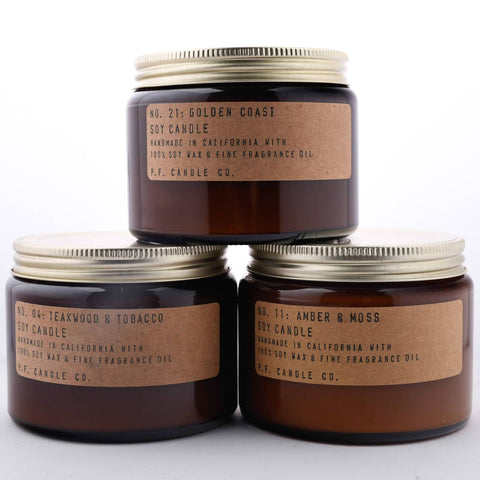 Teakwood + Tobacco Candle