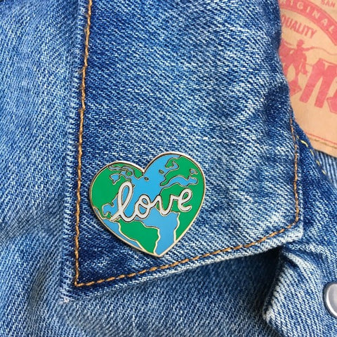 Love Earth Pin