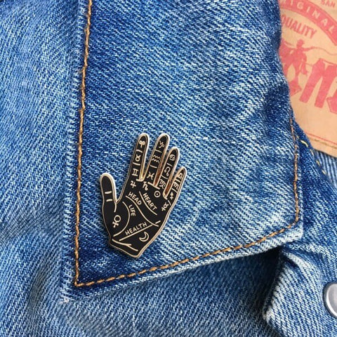 Palm Reading Pin