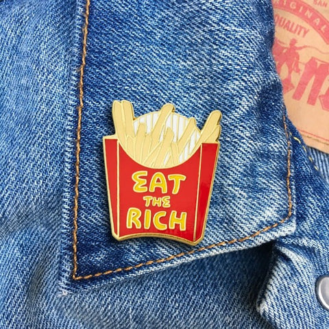 Eat the Rich Pin
