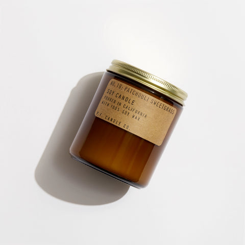 P.F. Candle - Patchouli Sweetgrass Candle
