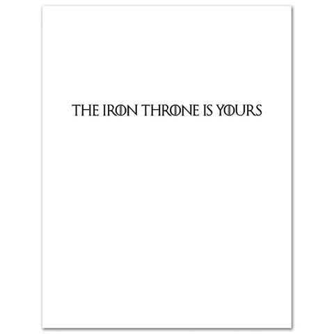  House of the Dragon Birthday Card