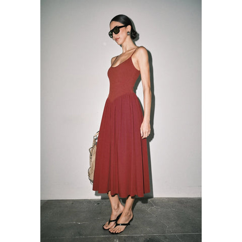  Chloe Contrast Maxi Dress