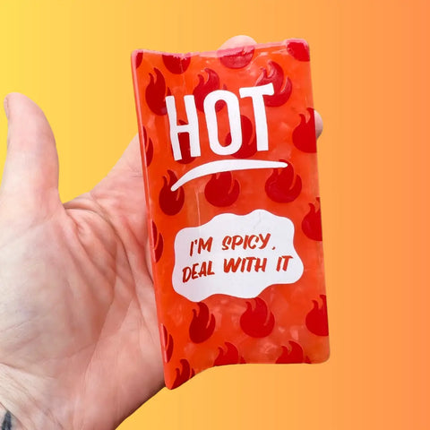  Hot Sauce Packet Hair Clip