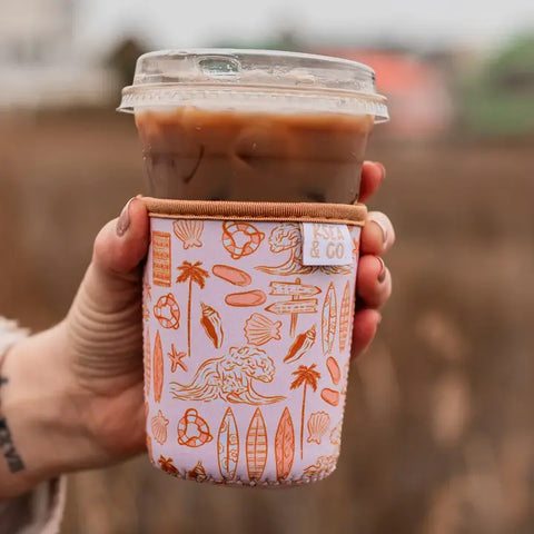  Coastal Sunset Drink Sleeve