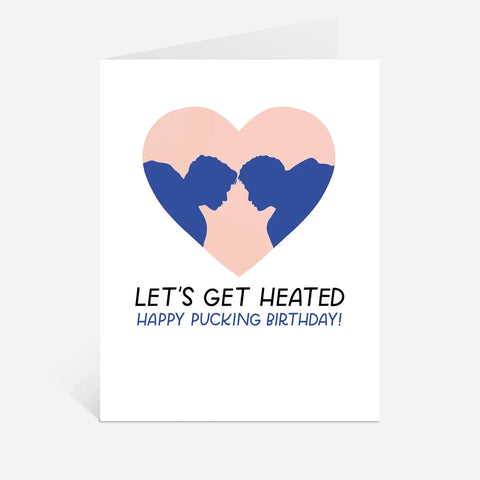 Happy Pucking Birthday Birthday Card - Heated Rivalry Card
