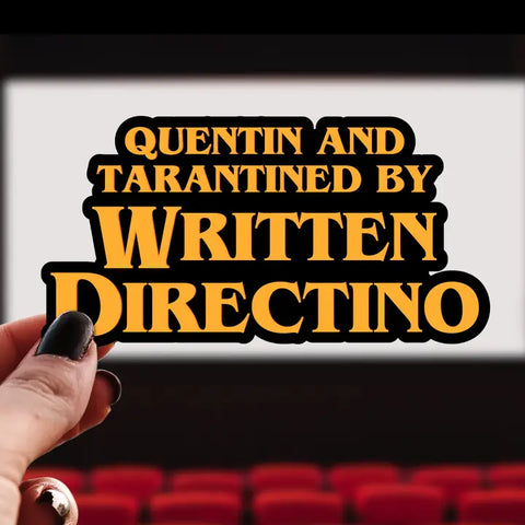  Written Directino Sticker