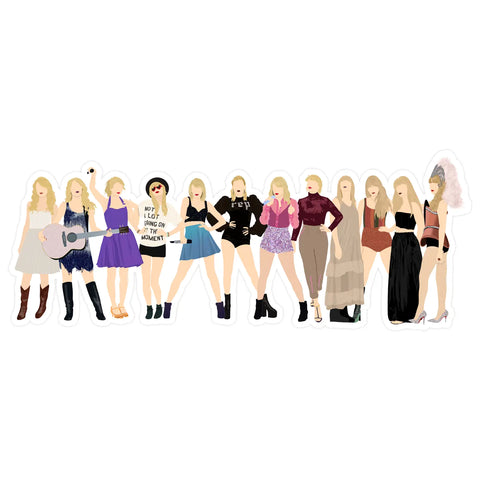 Taylor Swift Eras Sticker