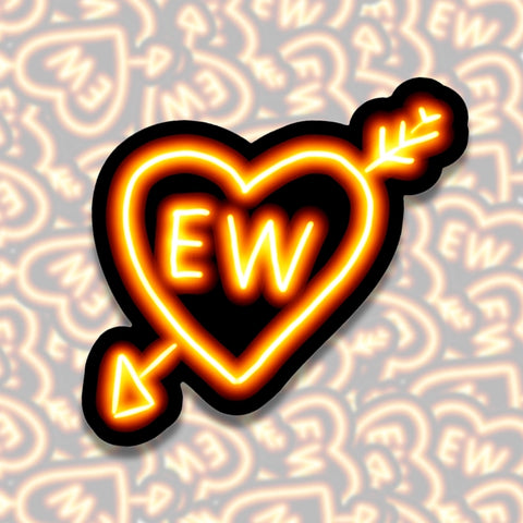 Neon Ew Sticker