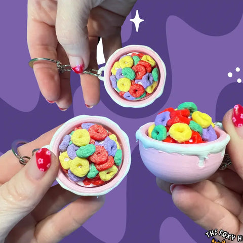  Fruity Cereal Fidget Toy Clicker