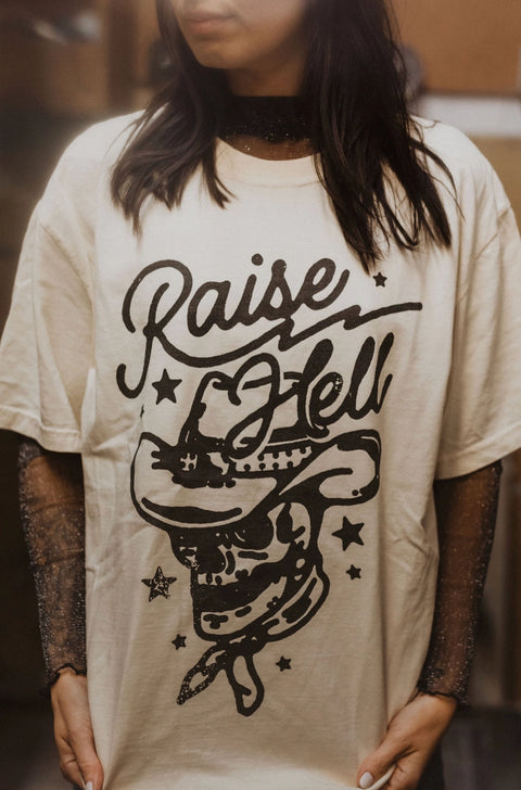  Raise Hell Outlaw Tee