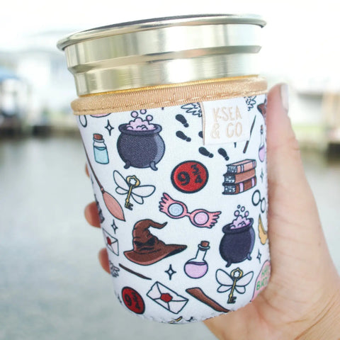  Hp Wizard Iced Coffee Drink Sleeve