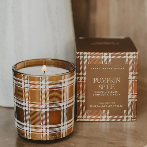  Pumpkin Spiced Boxed Candle
