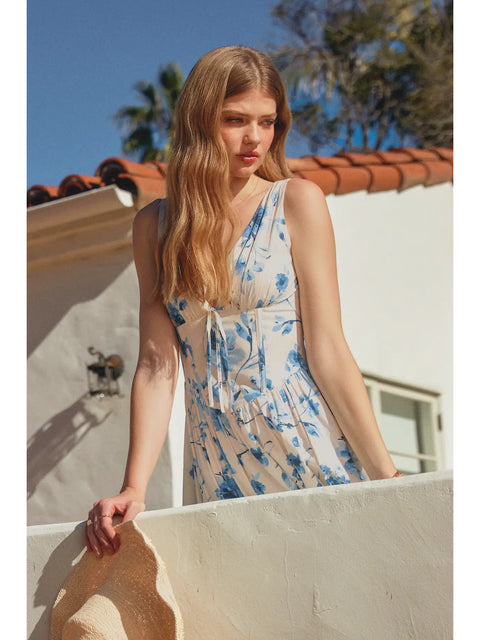  Azure Blossom Dress