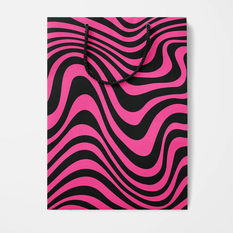 Fucsia Swirl Gift Bag