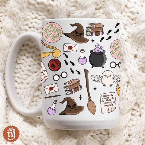  Witchcraft and Wizardry Ceramic Mug