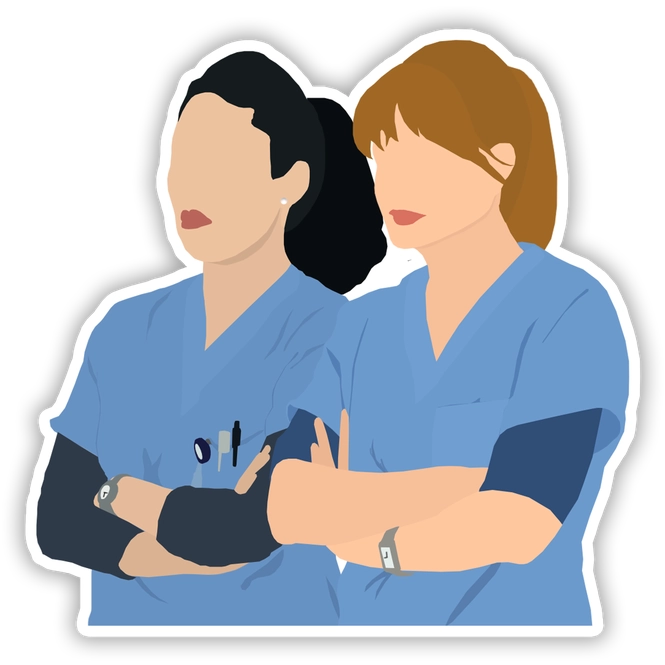 Grey's Anatomy Sticker – Modern Legend, LLC.
