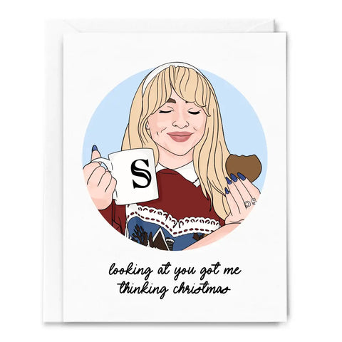 Got Me Thinking Christmas Sabrina Card